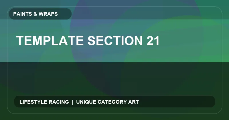 Template Section 21